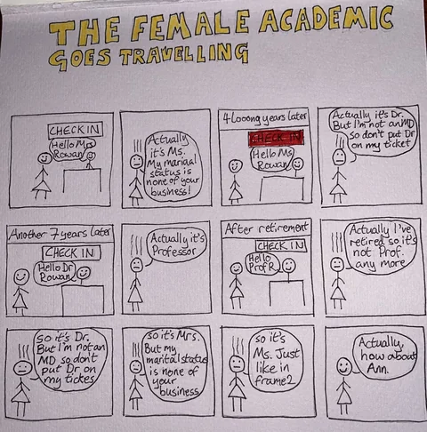 The Female Academic Goes Travelling