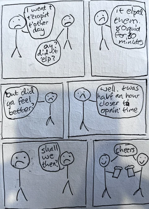 The Yorkshire Threapist - Half An Hour Closer To Opening Time